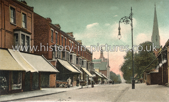 High Street, Walthamstow, London. c.1906.